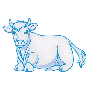 Heifer Outline Drawing Png 06282024 PNG image