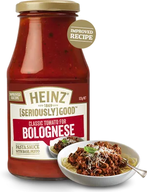 Heinz Bolognese Pasta Sauce PNG image