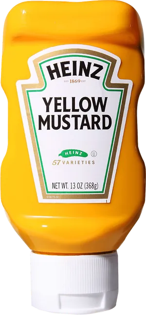 Heinz Yellow Mustard Bottle
