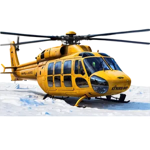 Helicopter In Snow Png 85 PNG image