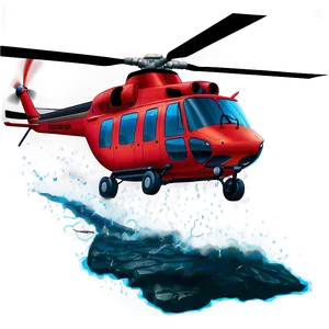 Helicopter In Storm Png Wiq PNG image