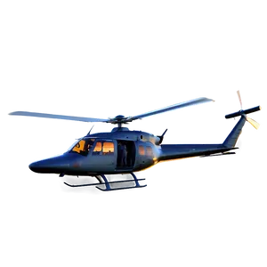 Helicopter In Sunset Png Qfj14 PNG image