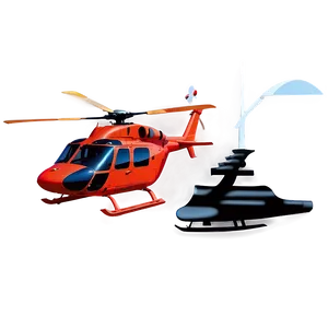 Helicopter Silhouette Png 05212024 PNG image
