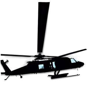 Helicopter Silhouette Png Myt PNG image