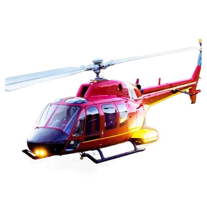 Helicopter With Spotlight Png 57 PNG image