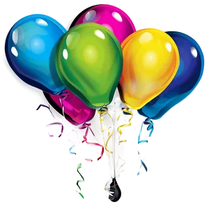 Helium Balloons PNG Fux90