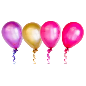 Helium Pink Balloons Floating PNG 06122024 PNG