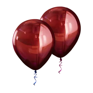 Helium Red Balloons Png 06132024 PNG image