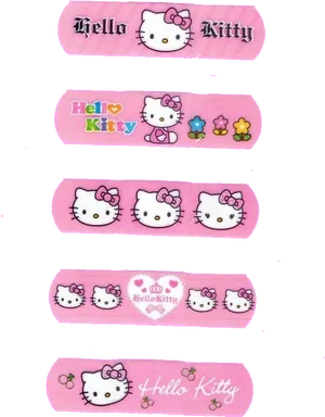 Hello Kitty Bandages Collection PNG image