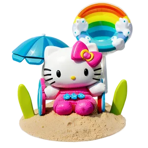 Hello Kitty Beach Png Umf72 PNG image