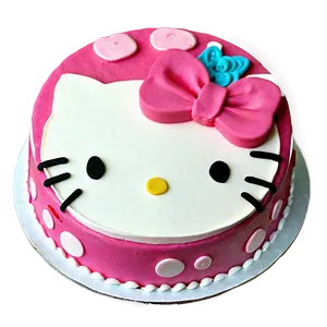 Hello Kitty Cake PNG 48