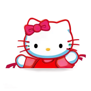 Hello Kitty D PNG image