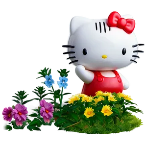 Hello Kitty Garden Png Hkf PNG image