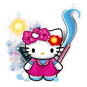 Hello Kitty Magic PNG Lwr PNG