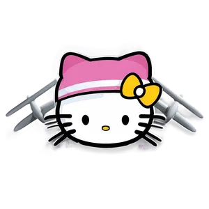 Hello Kitty Pilot Png 04292024 PNG image