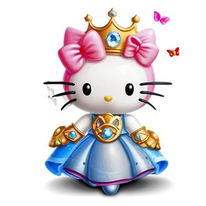 Hello Kitty Princess PNG 04292024