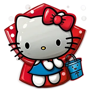 Hello Kitty Shopping Png Csq53 PNG image