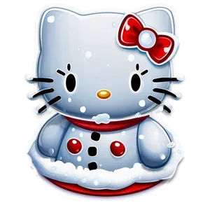 Hello Kitty Winter PNG Mjj