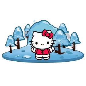 Hello Kitty Winter Png Und34 PNG image