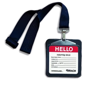 Hello My Name Is Workshop Badge Png 61 PNG image