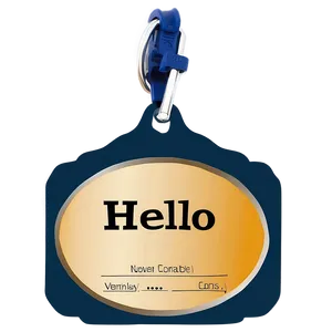 Hello My Name Is Workshop Name Tag Png Cjg57 PNG image