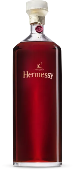 Hennessy Cognac Bottle Transparent Background PNG image