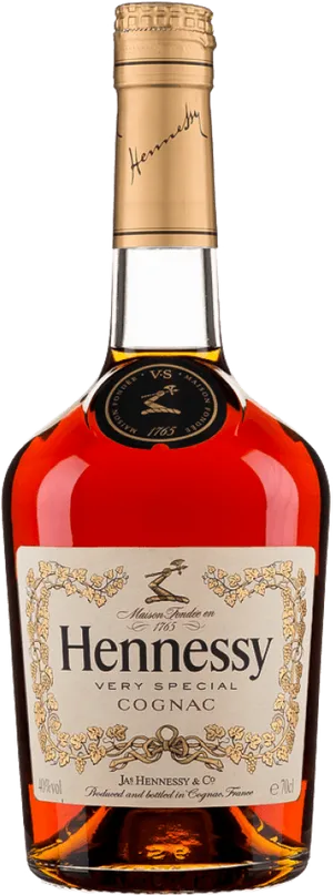 Hennessy Very Special Cognac Bottle PNG image