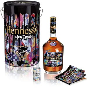Hennessy Very Special Limited Edition Bottleand Packaging PNG image