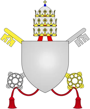 Heraldic Coatof Arms Blank Shield PNG image