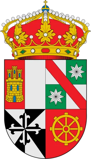 Heraldic Coatof Armswith Crown PNG image