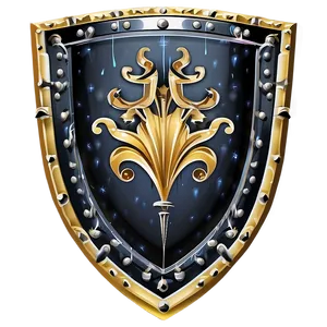 Heraldic Shield Vector Png 06262024 PNG image