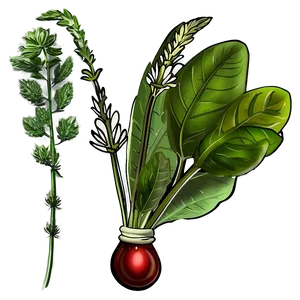 Herb Illustration Png 06272024 PNG image