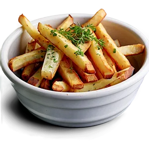 Herb-infused Fries PNG 89