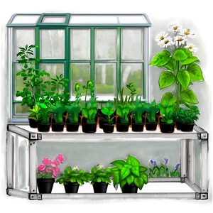 "herbal Greenhouse Collection PNG" Veu