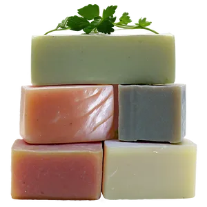 Herbal Soap Assortment PNG Mlf83