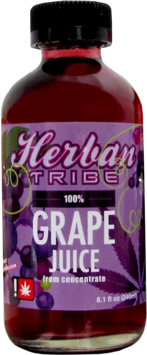 Herban Tribe Grape Juice Bottle