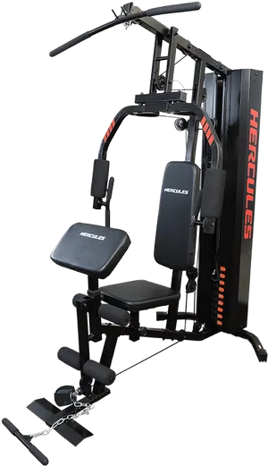 Hercules Multi Function Home Gym Equipment PNG image