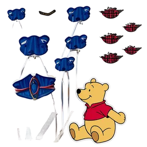 Heritage Classic Pooh Bear Smile Png Raa41 PNG image