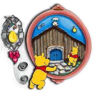 Heritage Winnie The Pooh Design PNG Rrb37 PNG