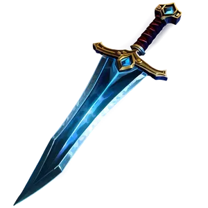 Hero's Diamond Sword Png 05252024 PNG image