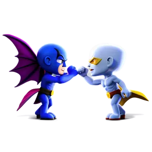 Hero Vs Villain Clash Png 47 PNG image