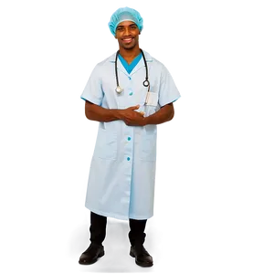 Heroic Male Nurse PNG Uup