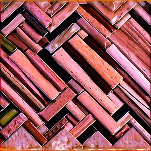 Herringbone Pattern Tile Floor PNG 26