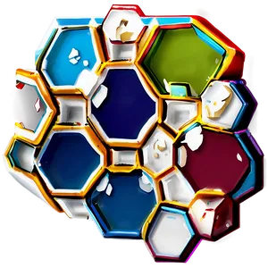 Hexagon Honeycomb Pattern Png 06262024 PNG image