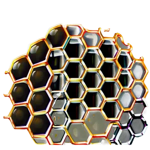 Hexagonal Honeycomb PNG 88