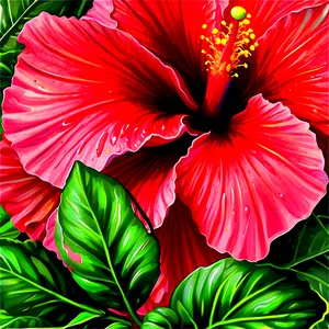 Hibiscus Close-up Png Ybu PNG image