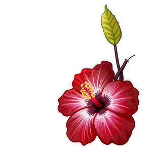 Hibiscus Sticker Art Png 41 PNG image