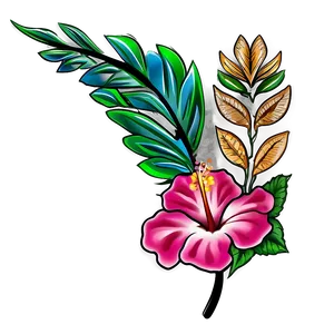 Hibiscus Tattoo Png Mtm PNG image