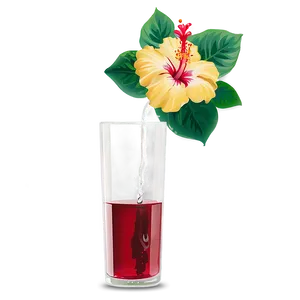 Hibiscus Tea Png Ocf PNG image