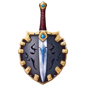 Hidden Sword And Shield PNG 61